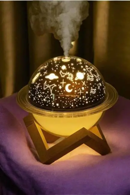 Aromaterapi Hava Nemlendirici Masa ve Gece Lambası