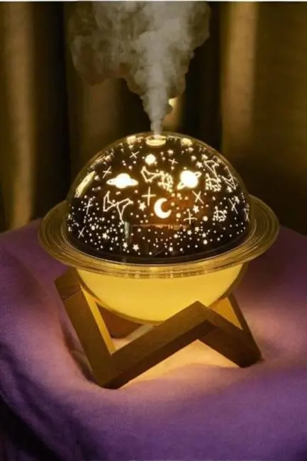 Aromaterapi Hava Nemlendirici Masa ve Gece Lambası