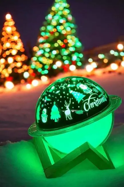 Hava Nemlendirici Masa ve Gece Lambası USB Projeksiyon Aromaterapi