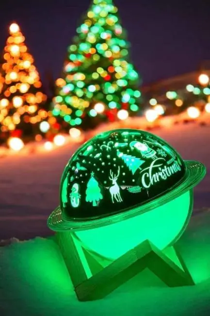 Hava Nemlendirici Masa ve Gece Lambası USB Projeksiyon Aromaterapi