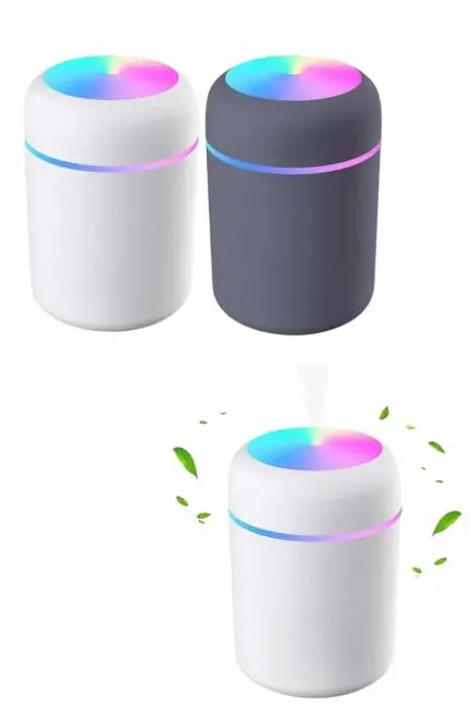 Rgb Işıklı Ulrasonik Ledli Hava Nemlendirici Buhar Makinesi Buhardanlık