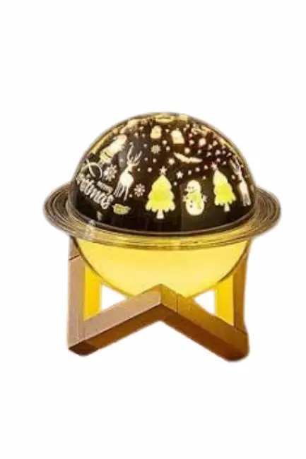 Hava Nemlendirici Renk Değiştiren Oda Kokusu Yıldızlı Projektör