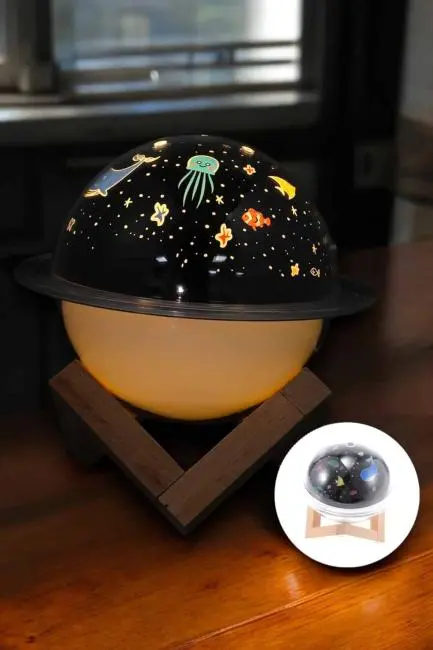 Aromaterapi Hava Nemlendirici Masa ve Gece Lambası