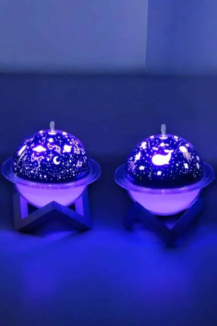 Hava Nemlendirici Projeksiyon Görünümlü USB Bağlantılı Aromaterapi