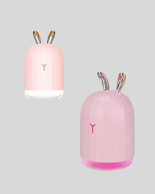 Beyaz Renk Ultrasonik Hava Nemlendirici ve Aromaterapi Difüzörü