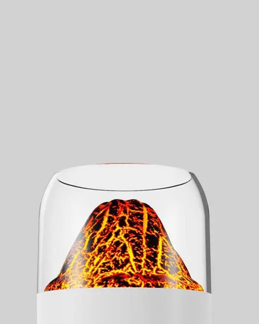 USB Şarjlı Volkanik Tasarımlı Buhar Makinesi