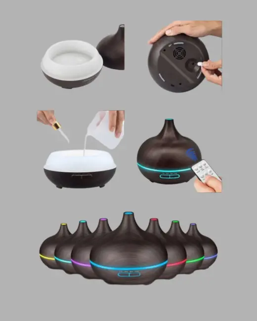 Büyük Su Hazneli Ultrasonik Difüzör ve Oda Nemlendirici