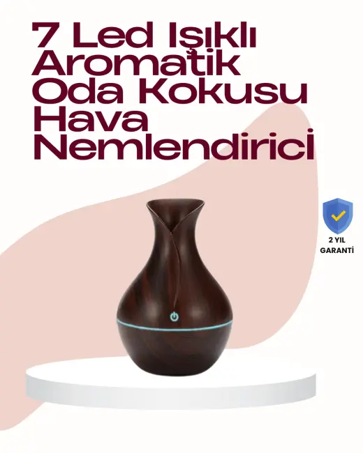 130ml Su Depolu USB Güçlü Kompakt Masaüstü Nemlendirici Difüzör