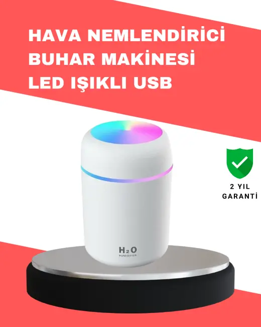 Kompakt Boyutlu Nemlendirici – 30-45ml/h Buhar Kapasiteli