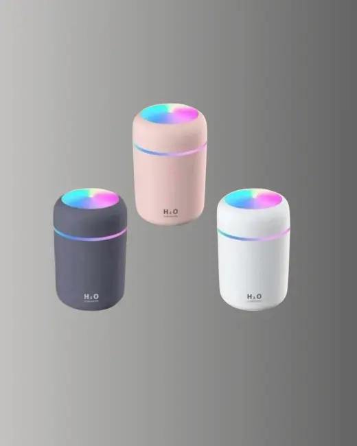 USB Girişli Taşınabilir Mini Nemlendirici 300ml Su Hazneli