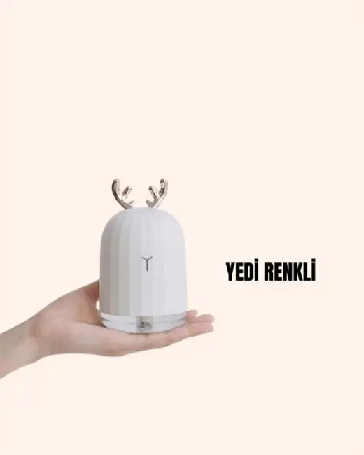 4–8 Saat Çalışma Süreli USB Portatif Masa Nemlendirici