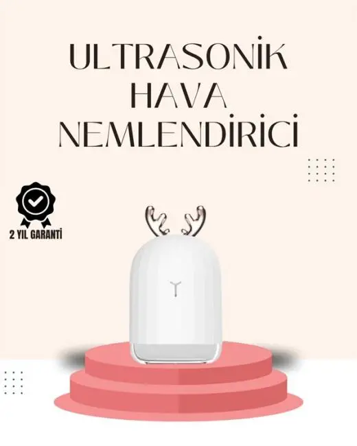 USB Şarjlı Mini USB Nemlendirici LED Işıklı Masaüstü Cihaz