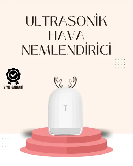 USB Şarjlı Mini USB Nemlendirici LED Işıklı Masaüstü Cihaz