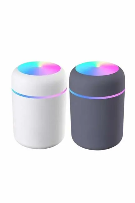 Hava Nemlendirici Buhar Makinesi Led Işıklı USB Dekoratif Nemlendirici