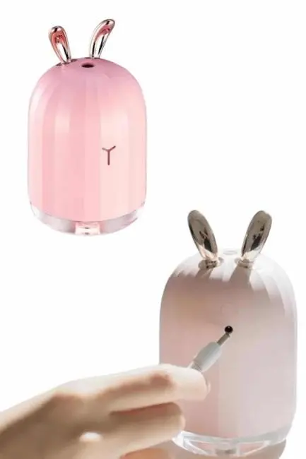 Aromaterapi Hava Nemlendirici Dekoratif USB Şarjlı Tavşan Nemlendirici