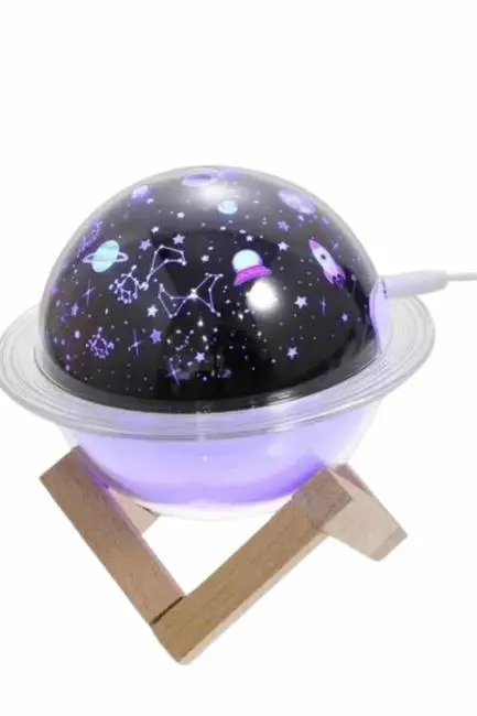 Hava Nemlendirici Renk Değiştiren Oda Kokusu Yıldızlı Projektör