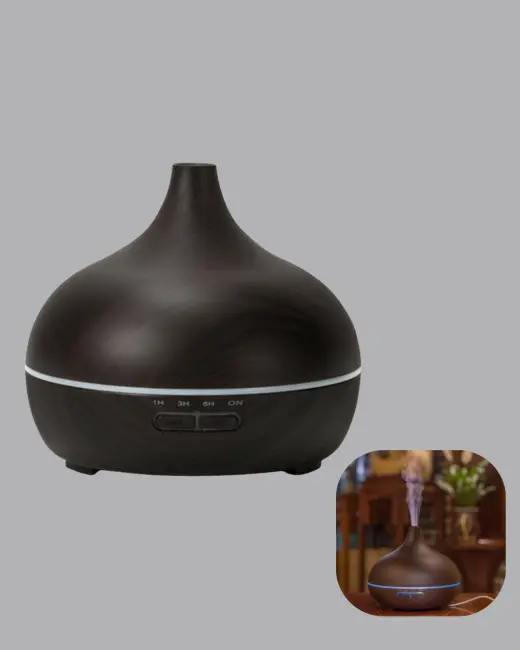 550 ml Büyük Su Hazneli Ultrasonik Nemlendirici ve Aromaterapi Difüzörü