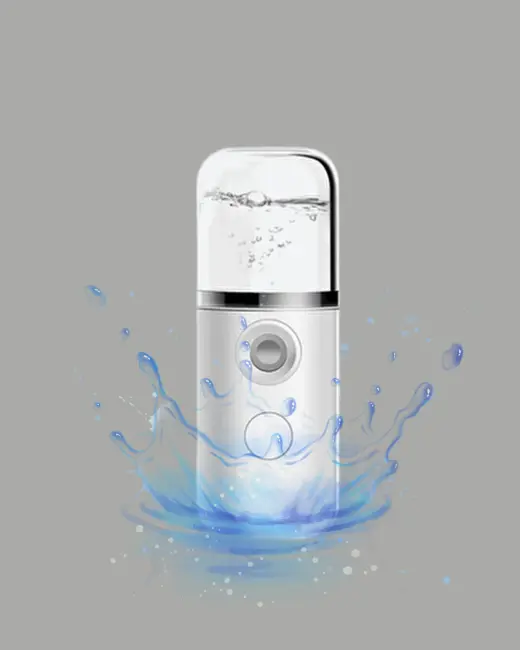 Akıllı Pro Teknolojili Şarjlı Nemlendirici – Portatif Cilt ve Hava Nemlendirici Cihaz