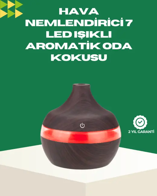 Prizden Çalışan Sessiz Ultrasonik Hava Nemlendirici Difüzör