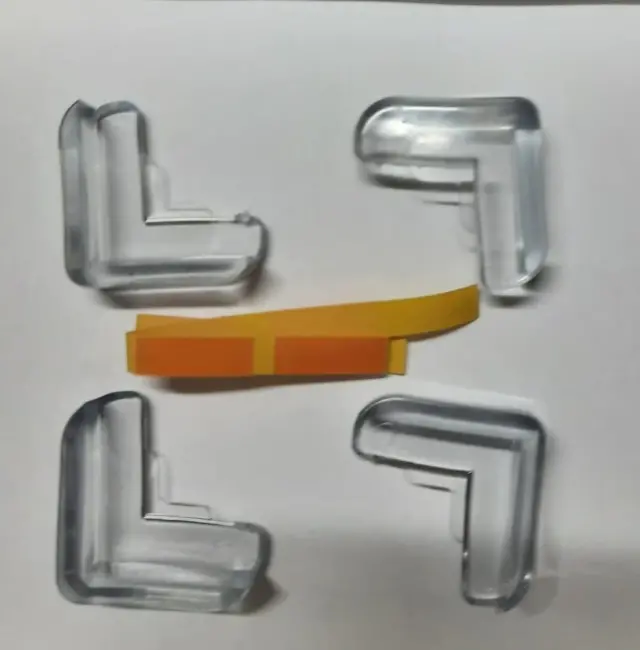 12 Li Masa Sehpa Köşe Koruyucu Silikon- Çocuk Koruma Aparatı