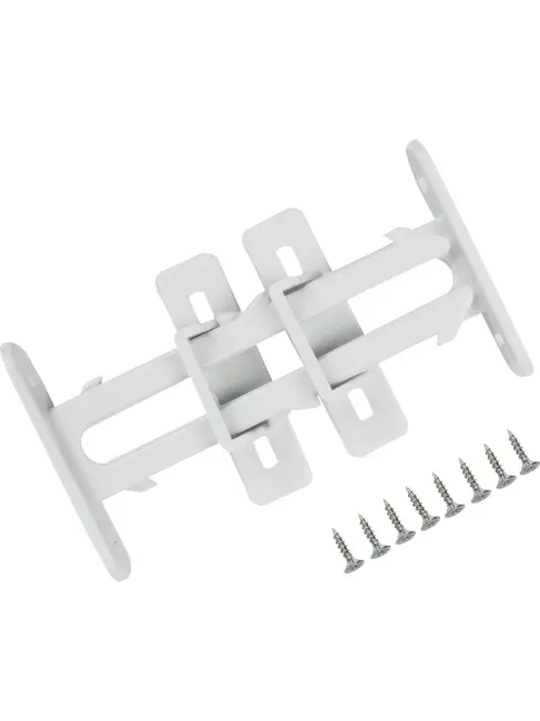 4 Adet Bebek Çocuk Koruma Kilidi - Dolap Çekmece Kilidi Sürgülü Kilit