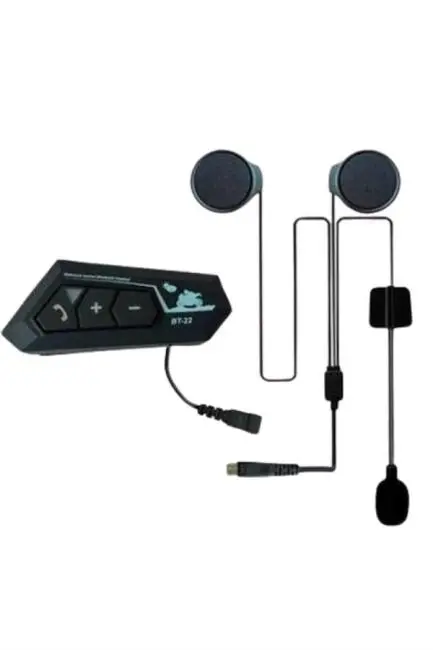 Intercom Bluetooth Kask Kulaklık Motosiklet Kulaklık 5.0 Bluetooth