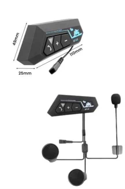 Yeni Nesil Dinleme Ve Konuşma Özellikli Intercom Kask Kulaklığı 5.0 Bluetooth