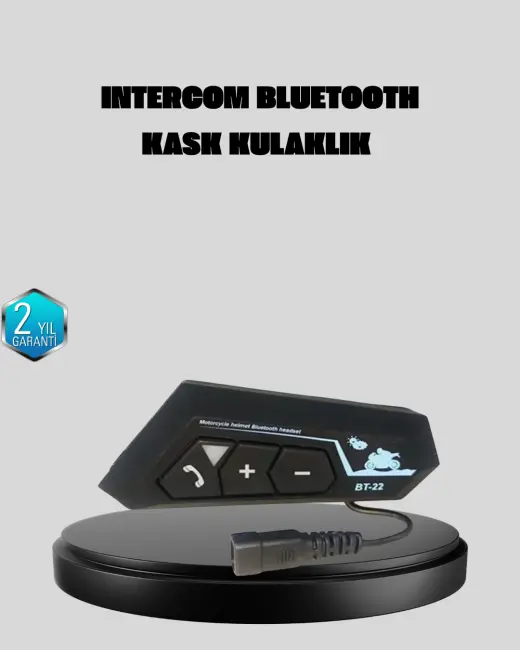 Motosiklet Kask Kulaklığı Bluetooth 5.0 Gürültü Önleme ve Hızlı Bağlantı