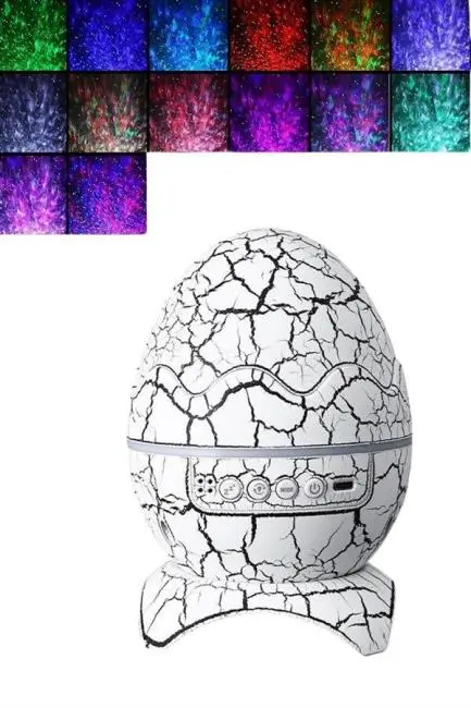 Dinozor Speaker Renk Değiştirme Projeksiyon Modu Bluetooth Hoparlör Gece Lambası