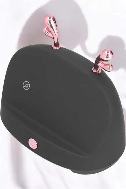 Bluetooth Hoparlör Telefon Tutuculu Akıllı Hoparlör Uzun Pil Ömrü