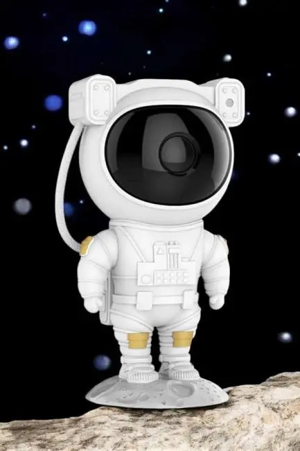Astronot Bluetooth Hoparlör Gökyüzü Projektör Gece Lambası