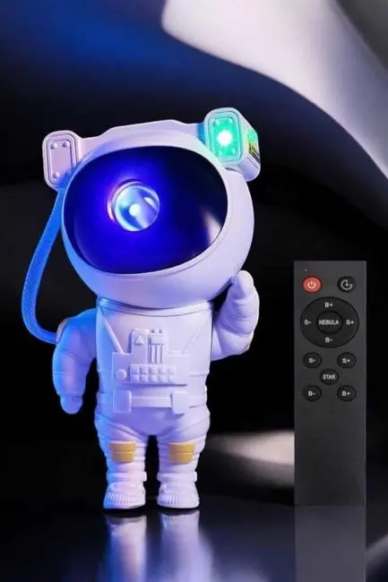 Astronot Görünümlü Projeksiyon Speaker Taşınabilir