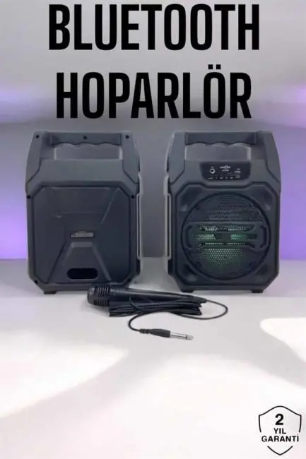 6.5 İnç Kablosuz Hoparlör Bluetooth Bağlantılı Yüksek Ses Kaliteli