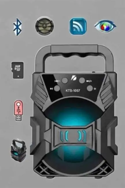 Yüksek Performanslı Bluetooth Hoparlör Kablosuz Taşınabilir