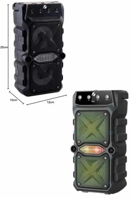 Ses Bombası Kablosuz Bluetooth Hoparlör Çift Çıkışlı Yüksek Ses Kaliteli Hoparlör