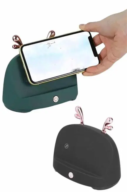 Bluetooth Hoparlör Uzun Pil Ömrü Yüksek Ses Kaliteli Kablosuz Telefon Tutma