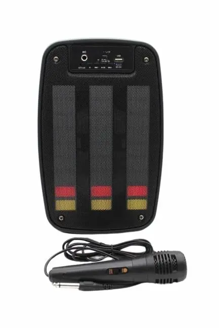 Kablosuz Hoparlör İOS ve Android Uyumlu Şarjlı SD Kart Girişli Bluetooth Hoparlör