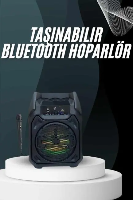 Yeni Nesil Bluetooth Hoparlör USB TF Kart Girişli Çoklu Bağlantı