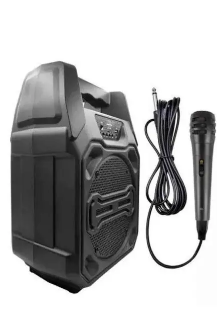 Bluetooth Hoparlör Led Işıklı Taşınabilir Kablosuz Speaker Uzun Pil Ömrü