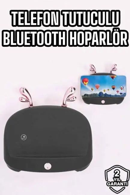 Telefon Tutuculu Akıllı Hoparlör Yüksek Ses Kaliteli Hoparlör