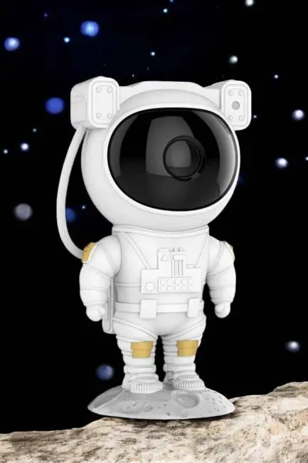 Astronot Bluetooth Hoparlör Gökyüzü Projektör Gece Lambası