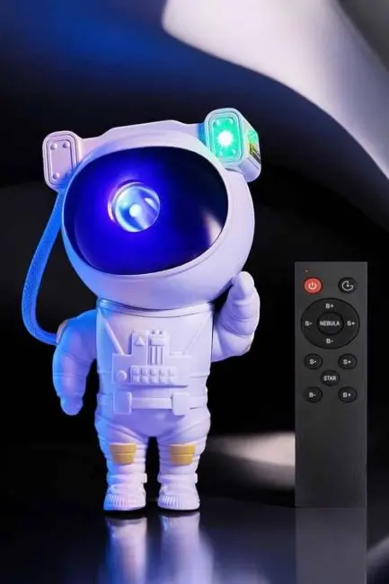 Astronot Görünümlü Projeksiyon Speaker Taşınabilir