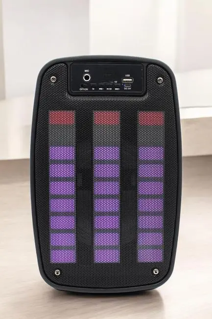 Bluetooth  Hoparlör Mikrofonlu Speaker Taşınabilir Şarjlı