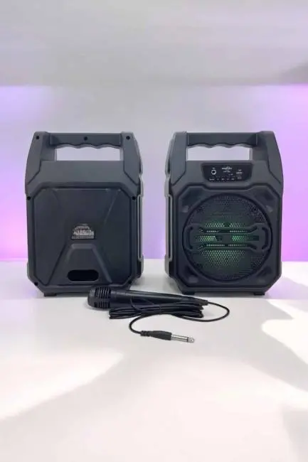 6.5 İnç Kablosuz Hoparlör Bluetooth Bağlantılı Yüksek Ses Kaliteli