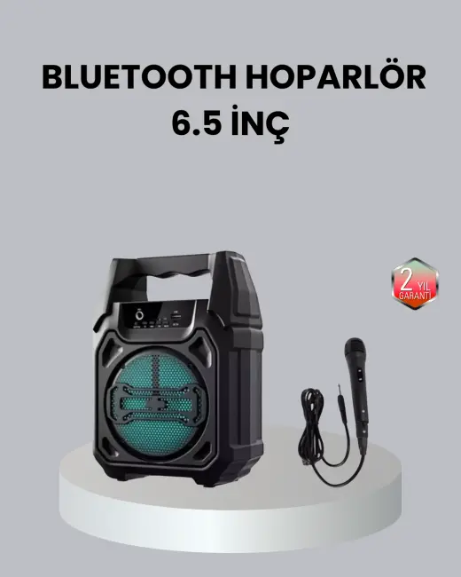 10W Gücünde Kablosuz Hoparlör – Şarjlı FM Radyolu ve Taşınabilir