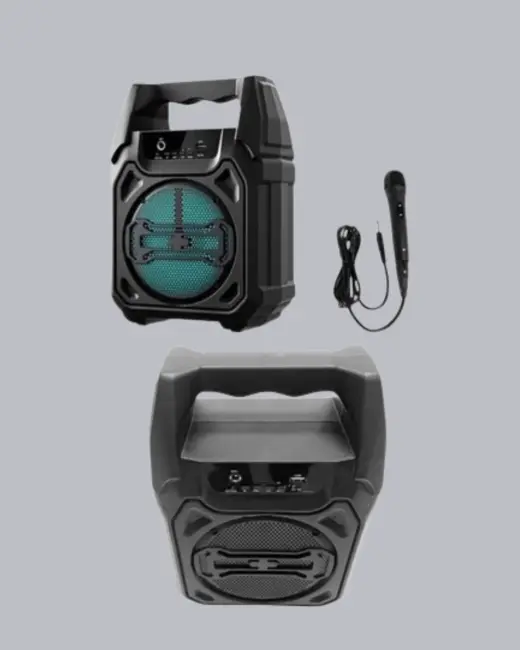 10W Gücünde Kablosuz Hoparlör – Şarjlı FM Radyolu ve Taşınabilir