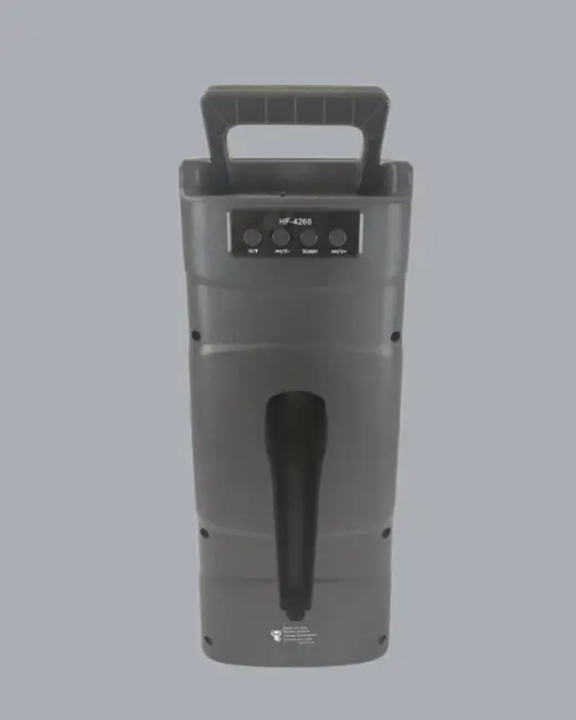 Bluetooth Işıklı Hoparlör – 2x5W Güç | USB + TF Kart + FM Radyo | Siyah Renk