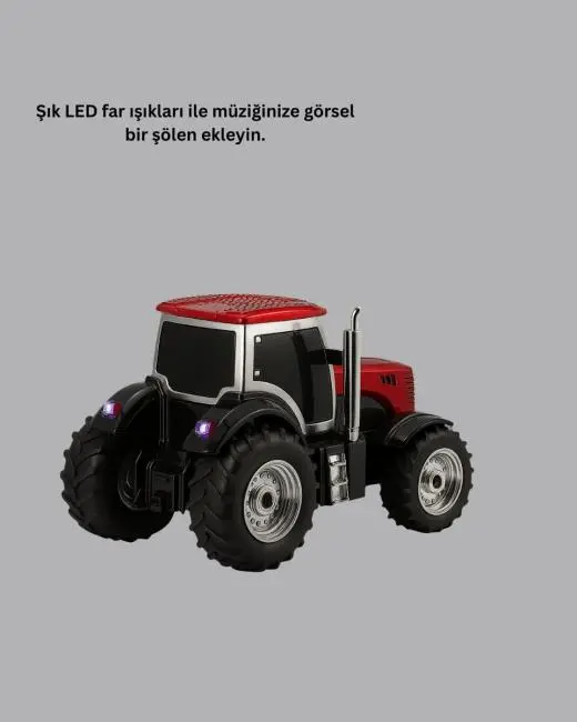 LED Işıklı Kablosuz Bluetooth Hoparlör Güçlü Ses Çıkışı