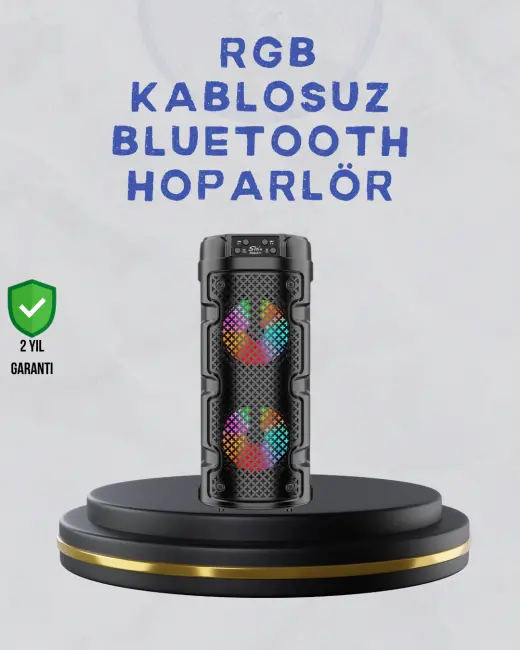 Bluetooth 5.0 Destekli Yüksek Ses Kaliteli Hoparlör