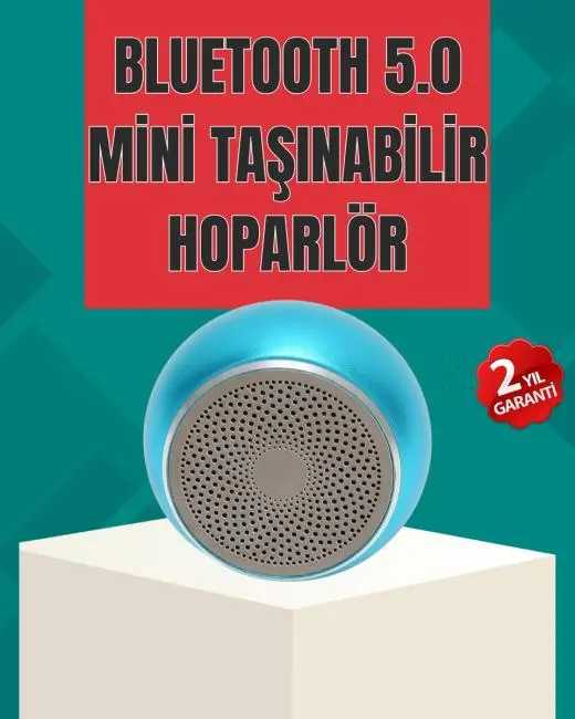 Taşınabilir Bluetooth Hoparlör | Eller Serbest Arama Özellikli